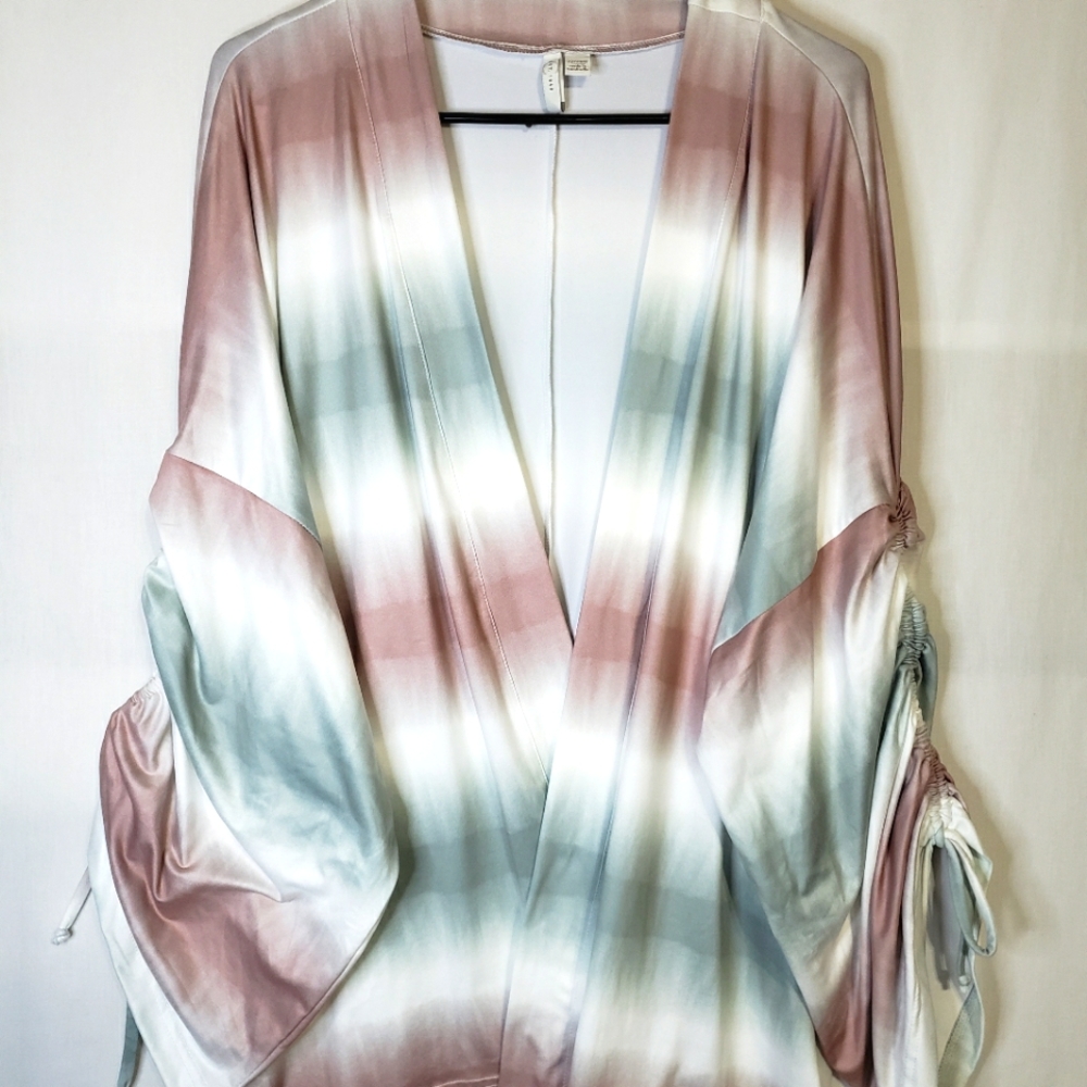 Est. 1946 Cato Tie Dye Cardigan Multicolored Top Size Plus 22/24W